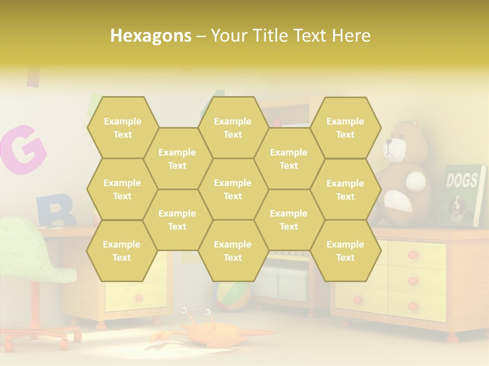 Closeup Background Hold PowerPoint Template