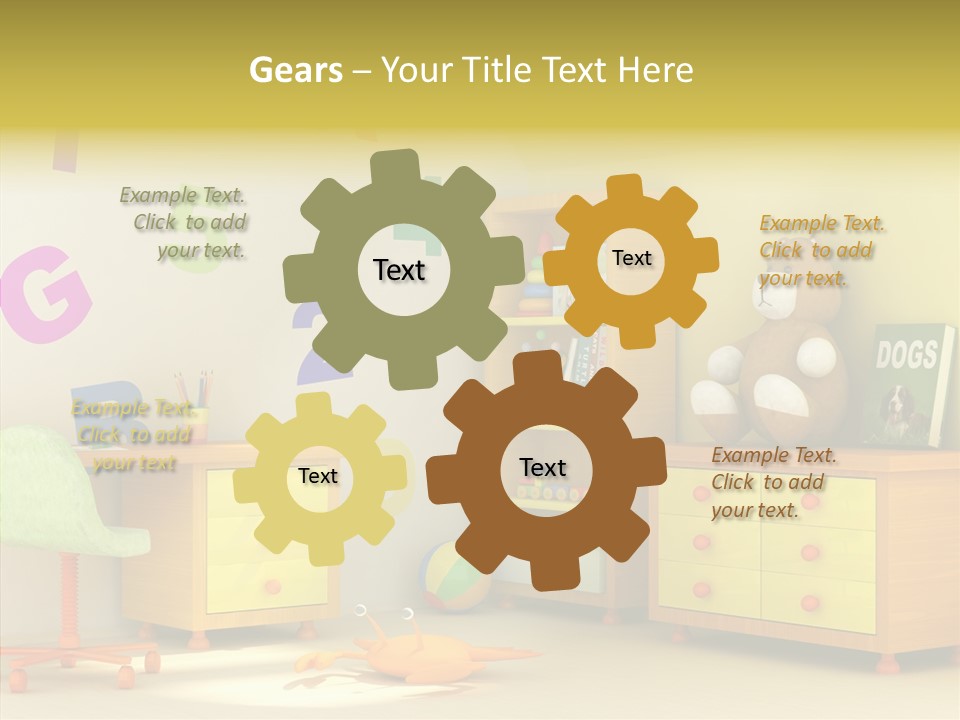 Closeup Background Hold PowerPoint Template