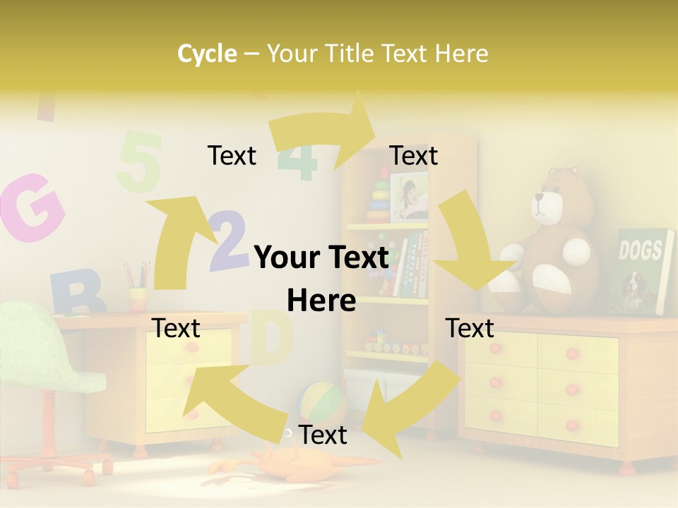 Closeup Background Hold PowerPoint Template