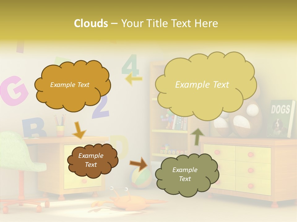 Closeup Background Hold PowerPoint Template