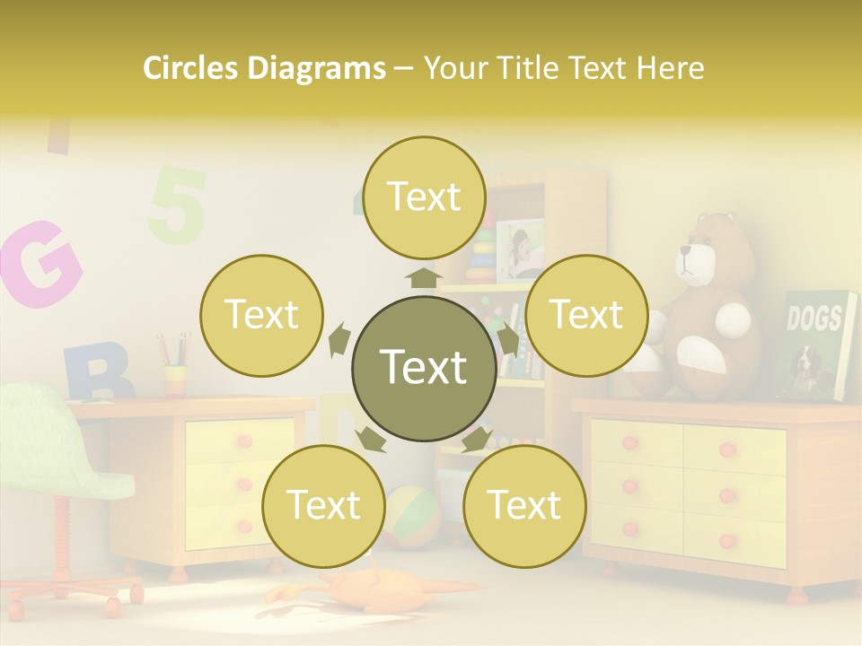 Closeup Background Hold PowerPoint Template