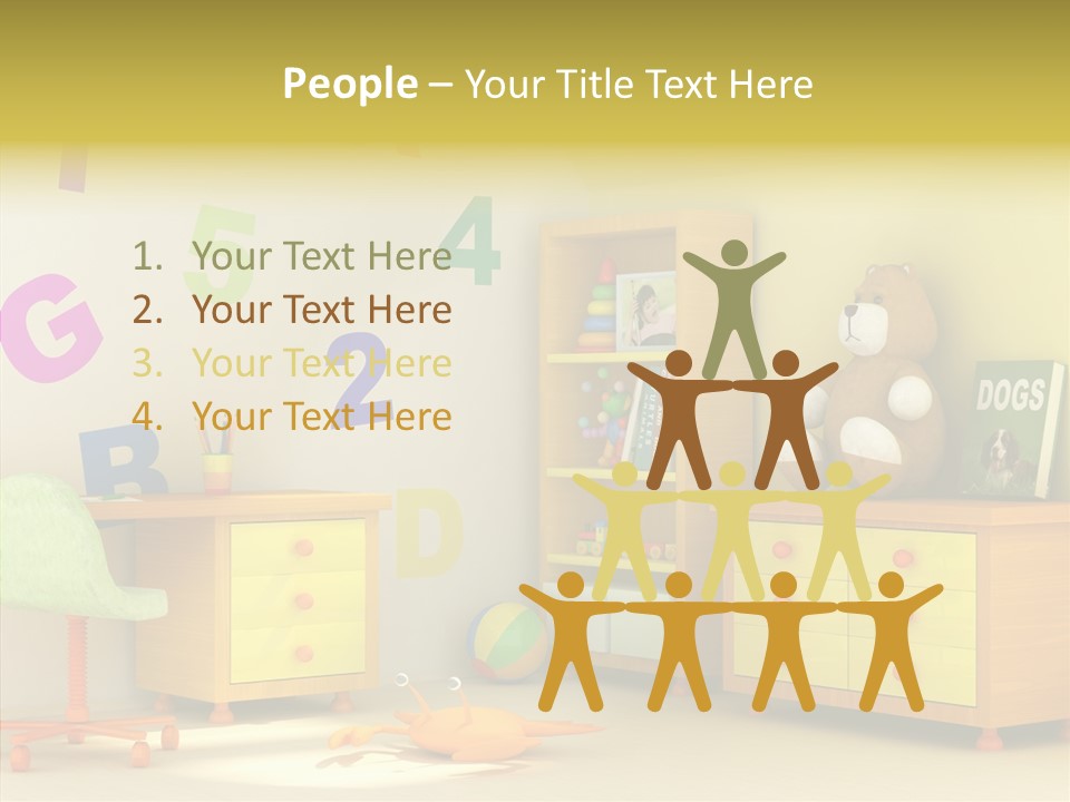 Closeup Background Hold PowerPoint Template