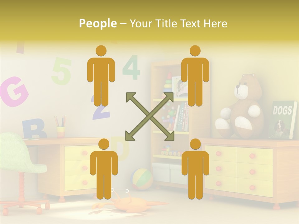 Closeup Background Hold PowerPoint Template