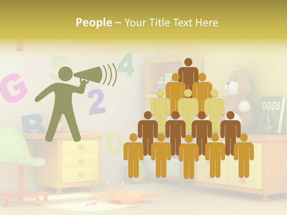 Closeup Background Hold PowerPoint Template