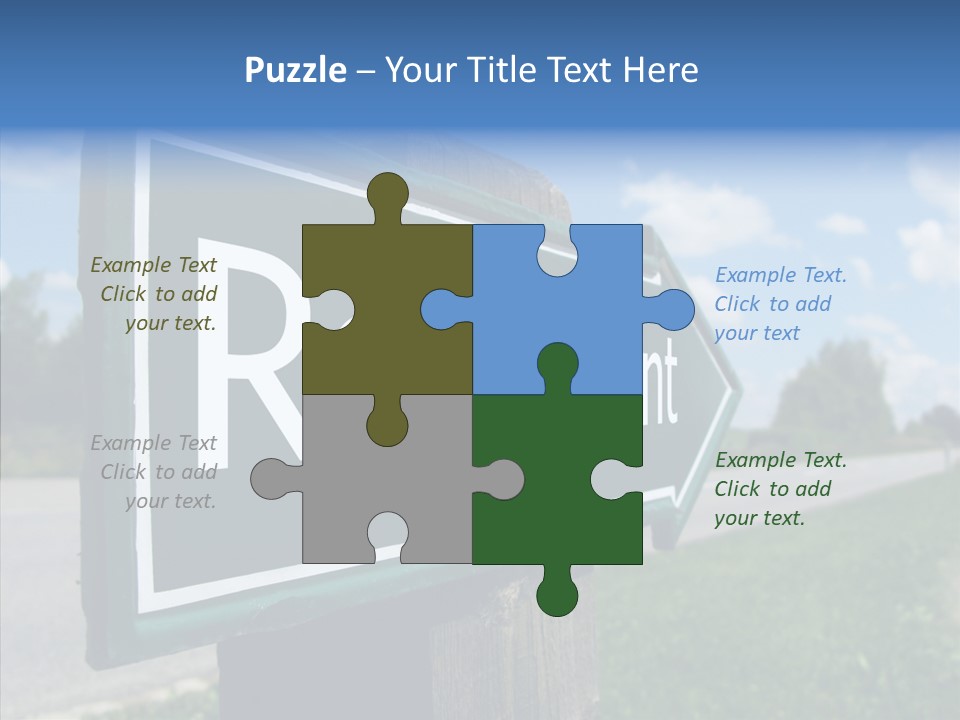 Young Background Elder PowerPoint Template