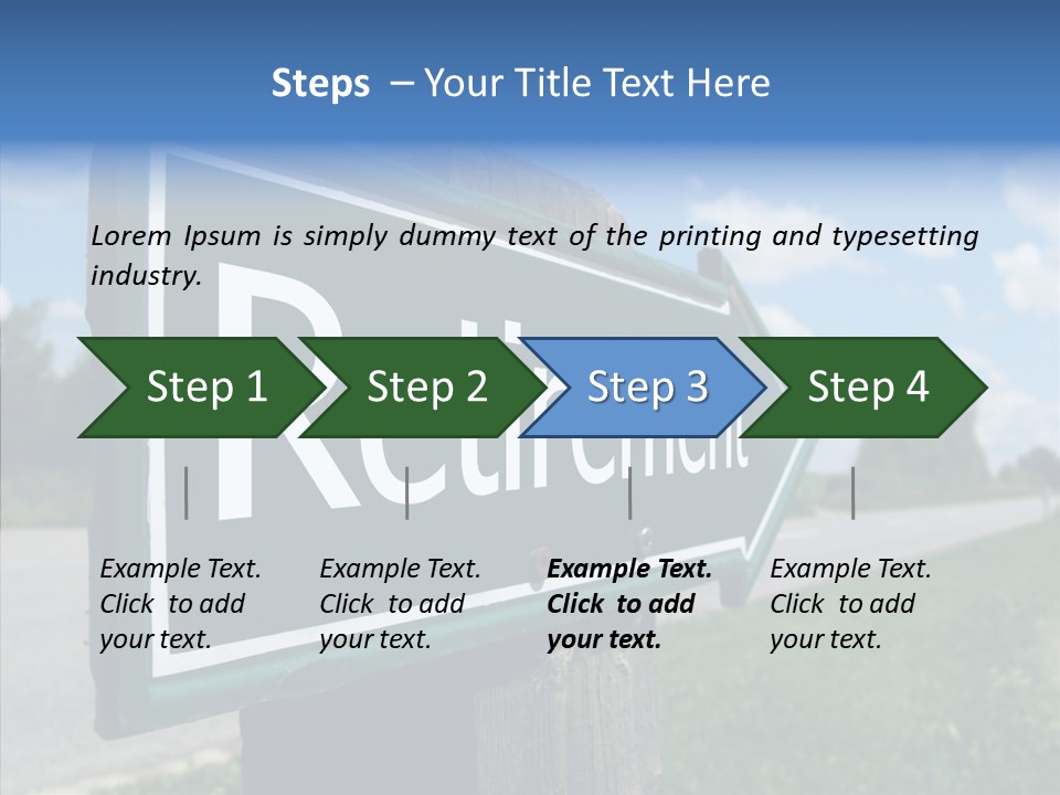 Young Background Elder PowerPoint Template