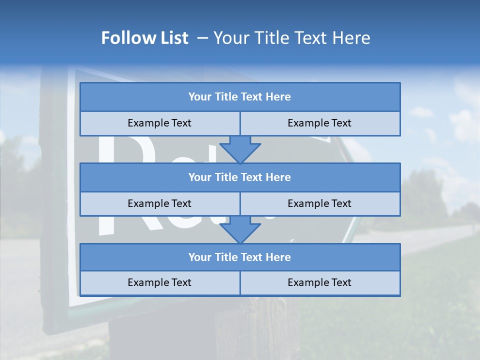 Young Background Elder PowerPoint Template