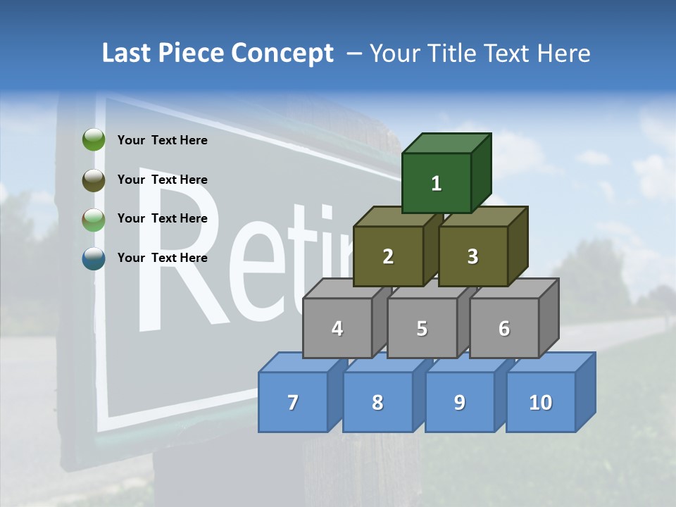 Young Background Elder PowerPoint Template