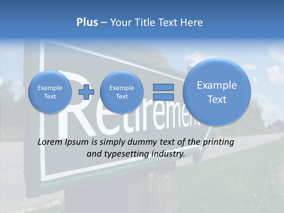 Young Background Elder PowerPoint Template