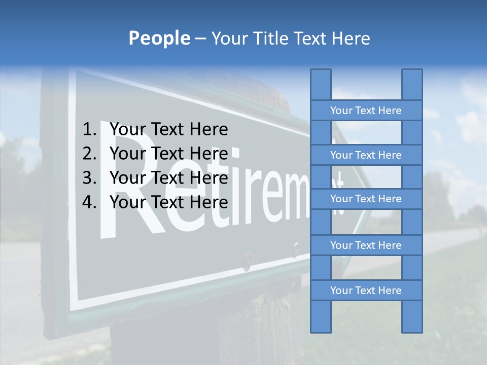 Young Background Elder PowerPoint Template