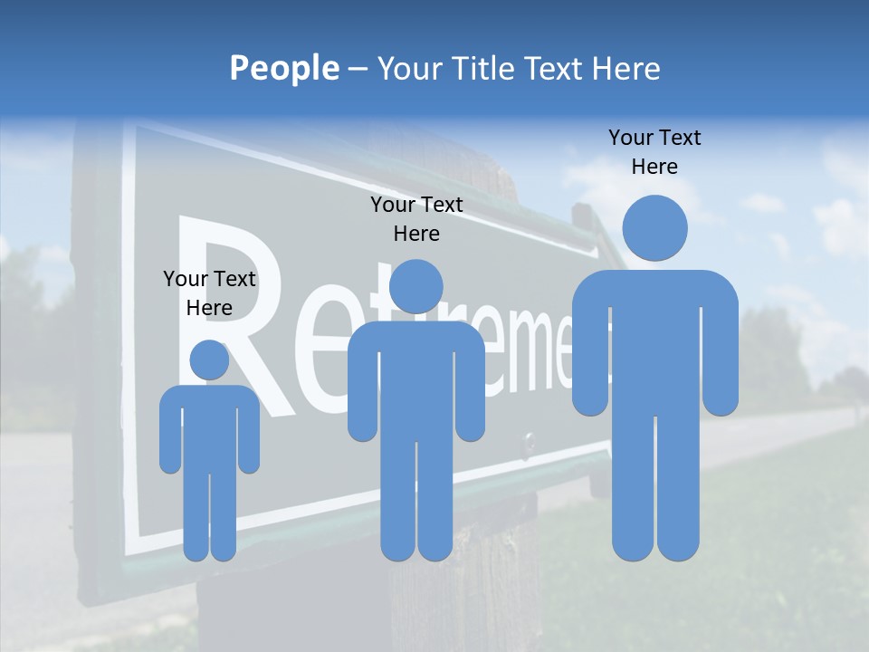 Young Background Elder PowerPoint Template