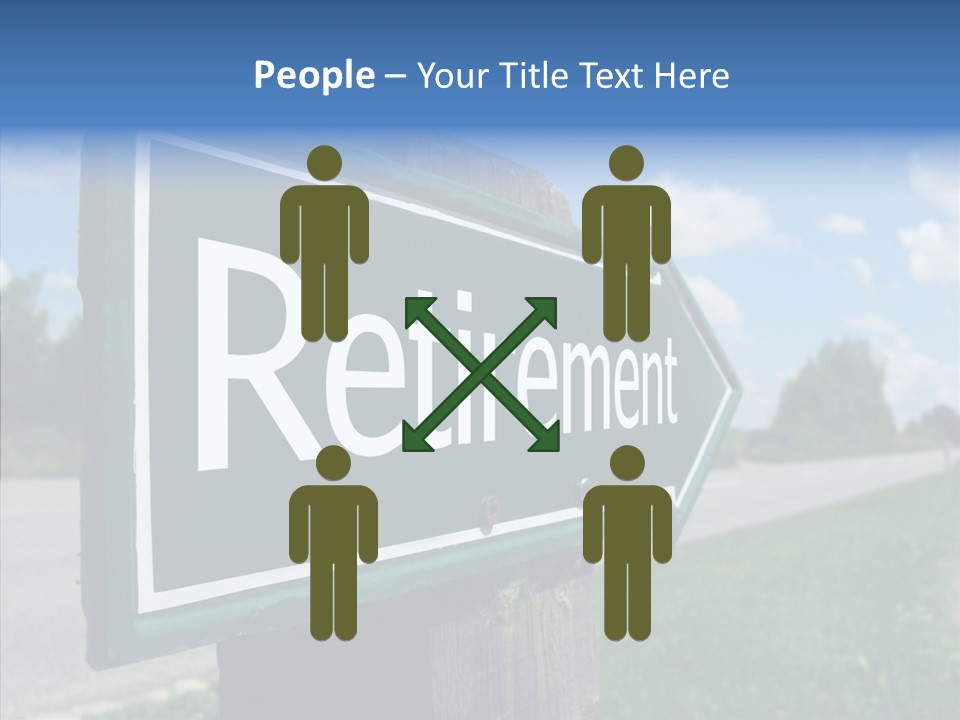 Young Background Elder PowerPoint Template