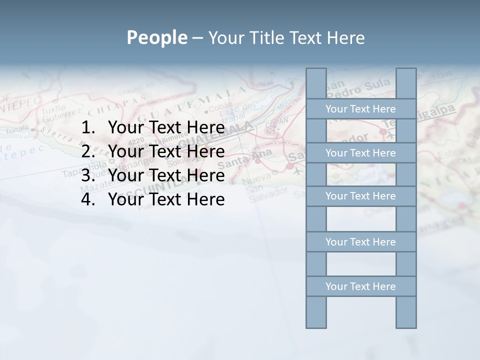 Aging Old Holding Hands PowerPoint Template