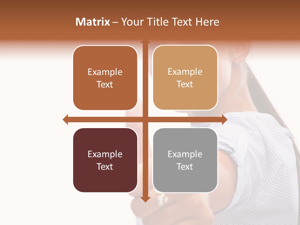 Hand Sharing Senior PowerPoint Template