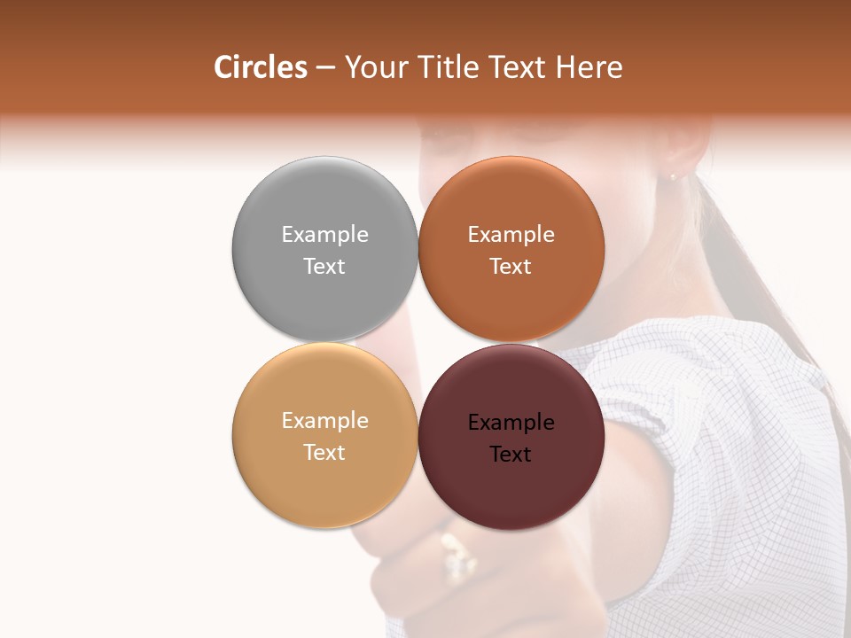 Hand Sharing Senior PowerPoint Template