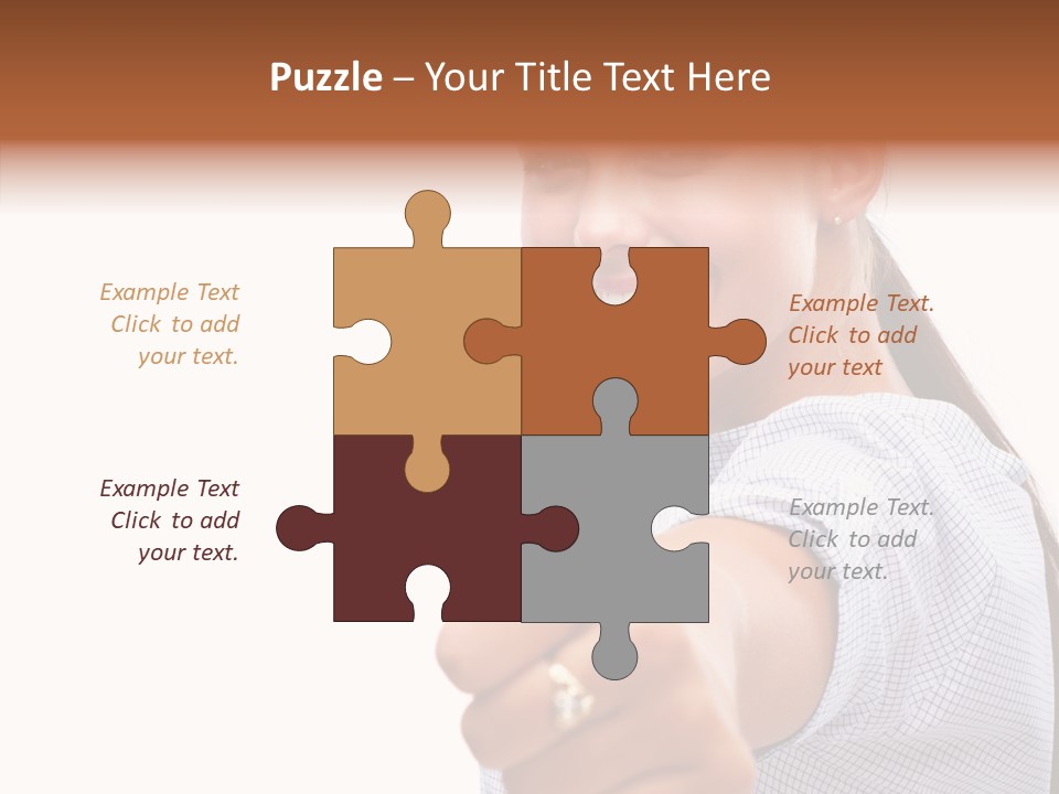 Hand Sharing Senior PowerPoint Template