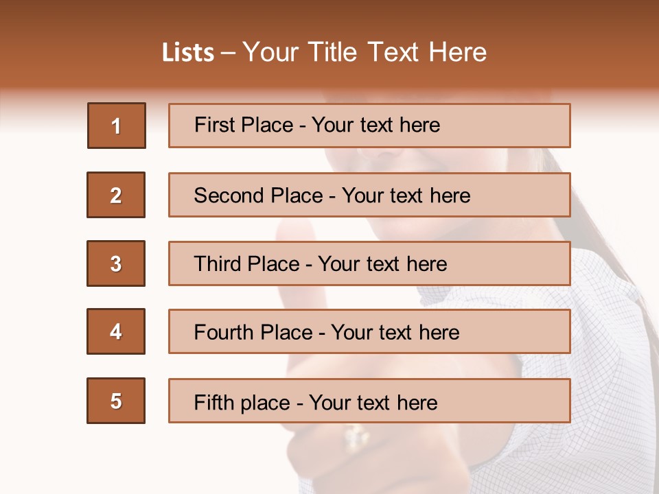 Hand Sharing Senior PowerPoint Template