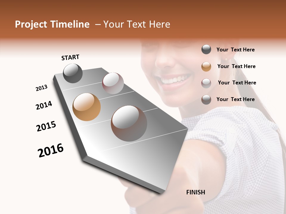Hand Sharing Senior PowerPoint Template