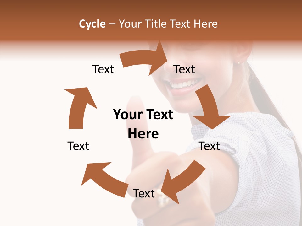 Hand Sharing Senior PowerPoint Template