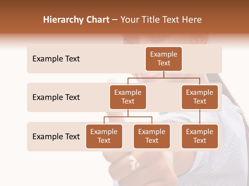Hand Sharing Senior PowerPoint Template