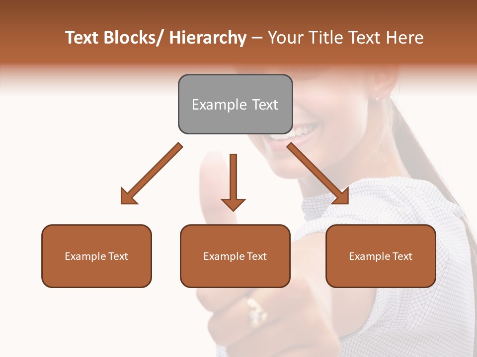 Hand Sharing Senior PowerPoint Template