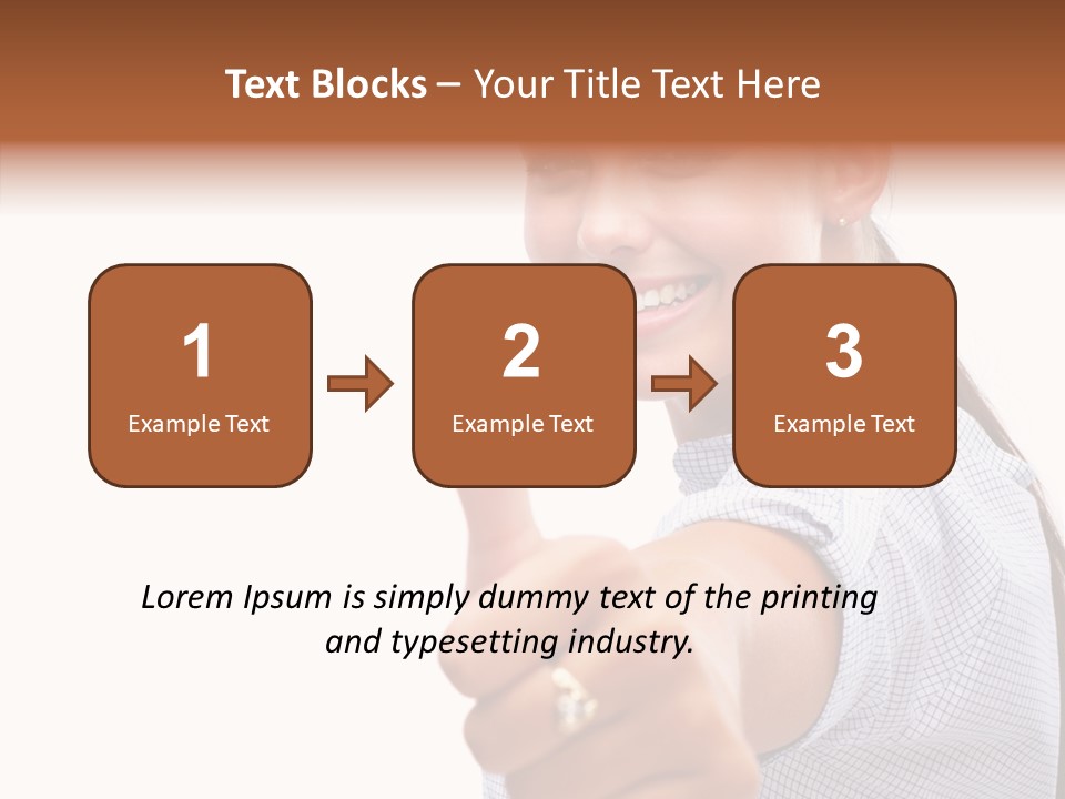 Hand Sharing Senior PowerPoint Template