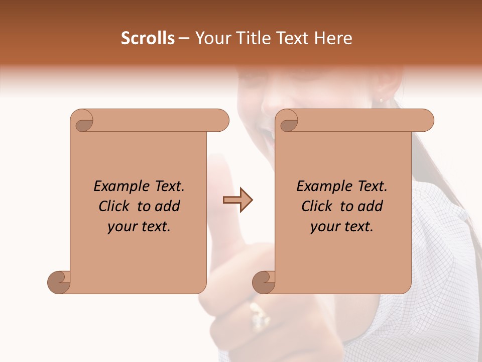 Hand Sharing Senior PowerPoint Template