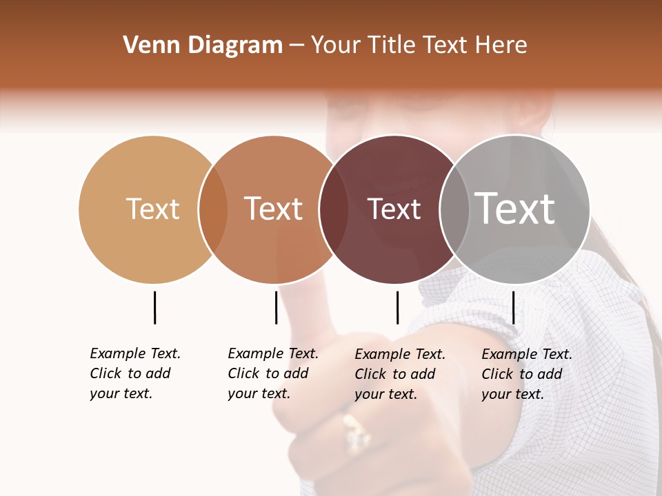 Hand Sharing Senior PowerPoint Template