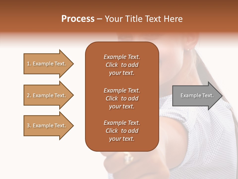 Hand Sharing Senior PowerPoint Template