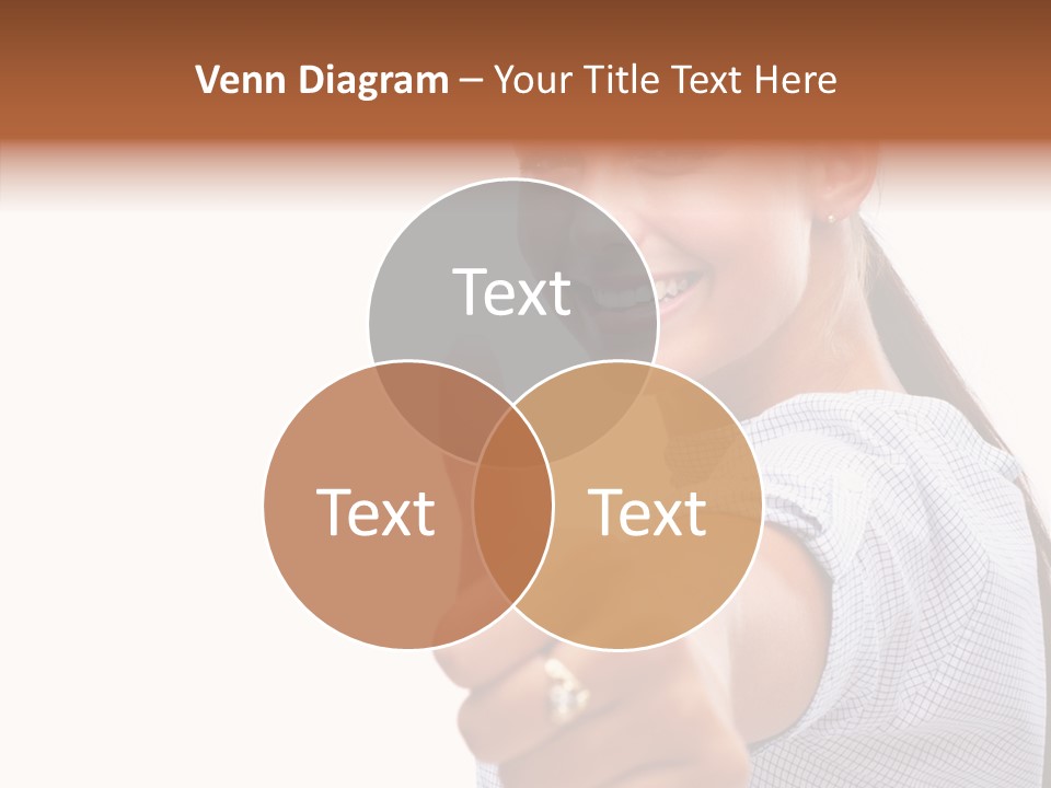 Hand Sharing Senior PowerPoint Template