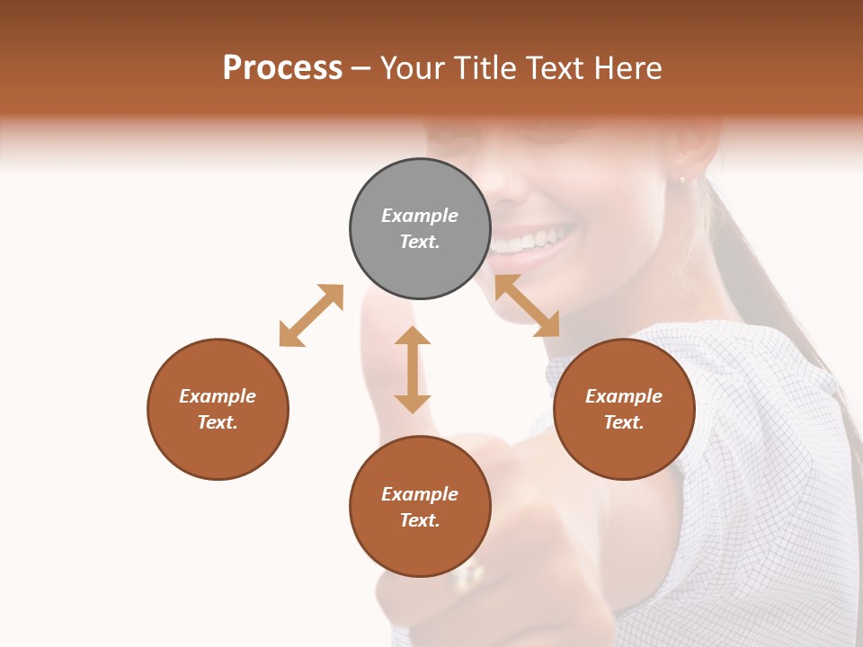 Hand Sharing Senior PowerPoint Template