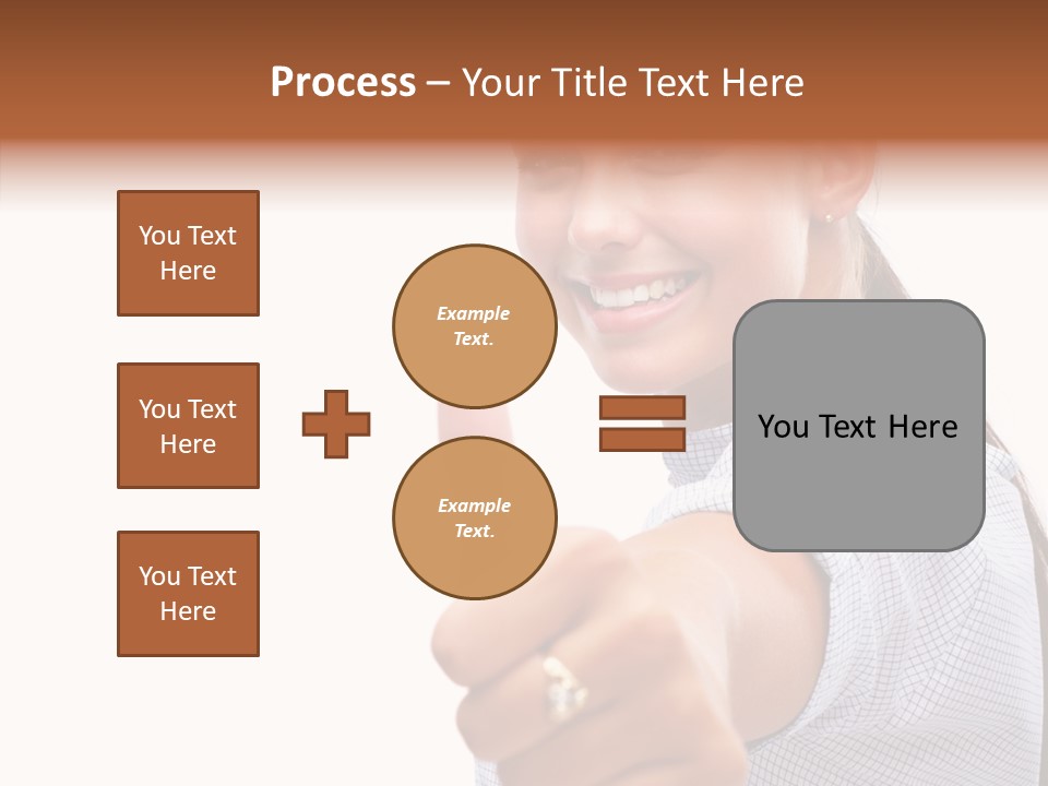 Hand Sharing Senior PowerPoint Template