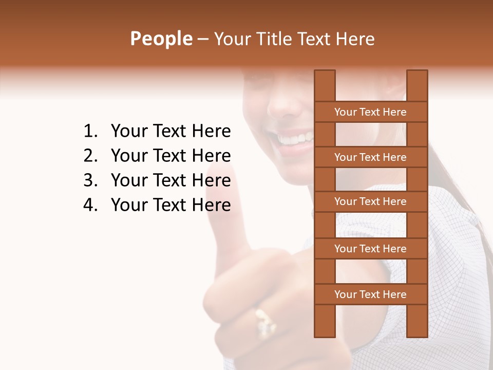 Hand Sharing Senior PowerPoint Template