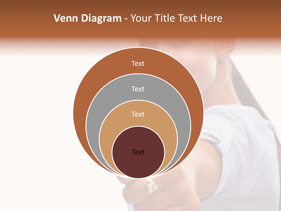 Hand Sharing Senior PowerPoint Template