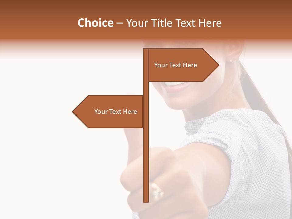 Hand Sharing Senior PowerPoint Template