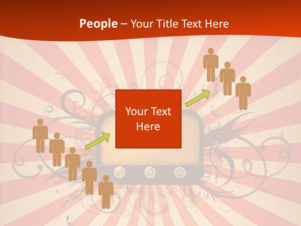 Assistance Sharing Elder PowerPoint Template