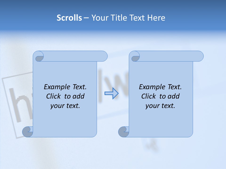 Grandmother Sharing Elder PowerPoint Template
