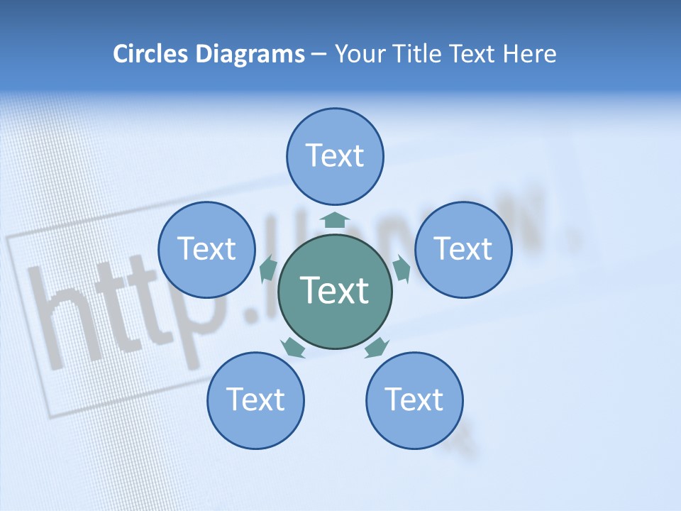 Grandmother Sharing Elder PowerPoint Template