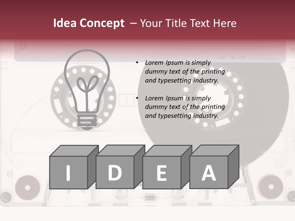 Young Aging Elder PowerPoint Template