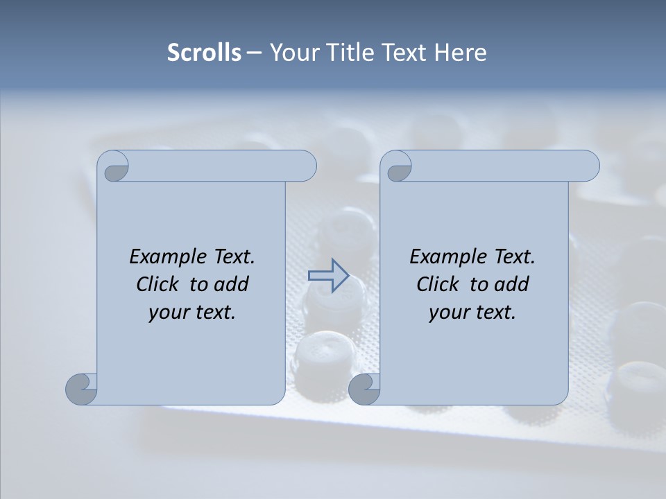 Helping Hand Touching Grandmother PowerPoint Template