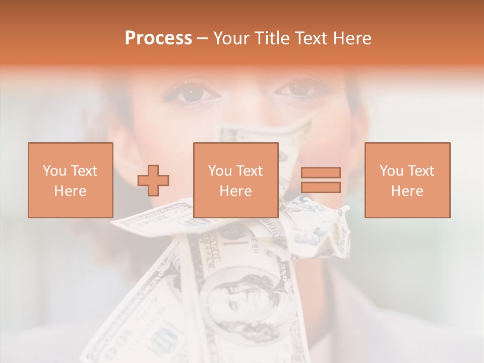 Togetherness Closeup Holding Hands PowerPoint Template