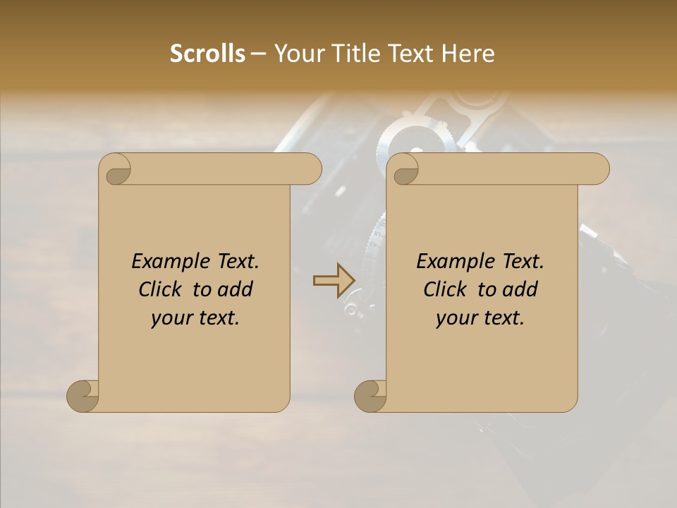 White  Old PowerPoint Template