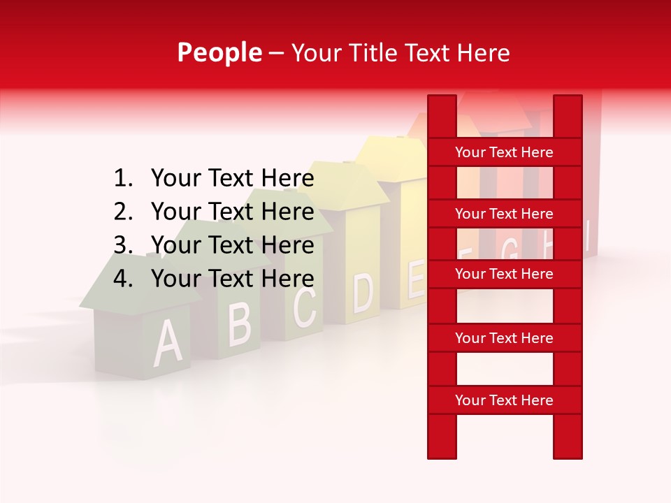 Touching Aging Elder PowerPoint Template
