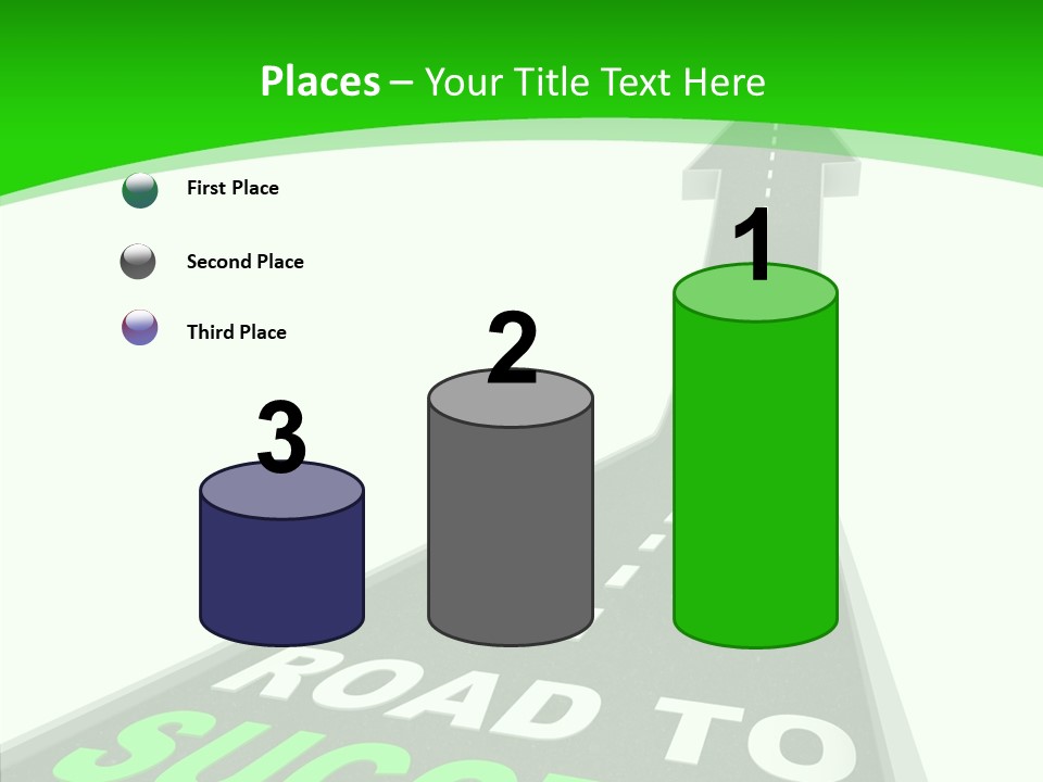 White Old Women PowerPoint Template