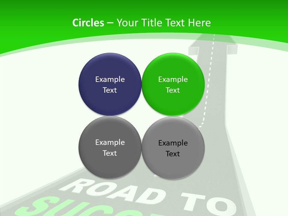 White Old Women PowerPoint Template