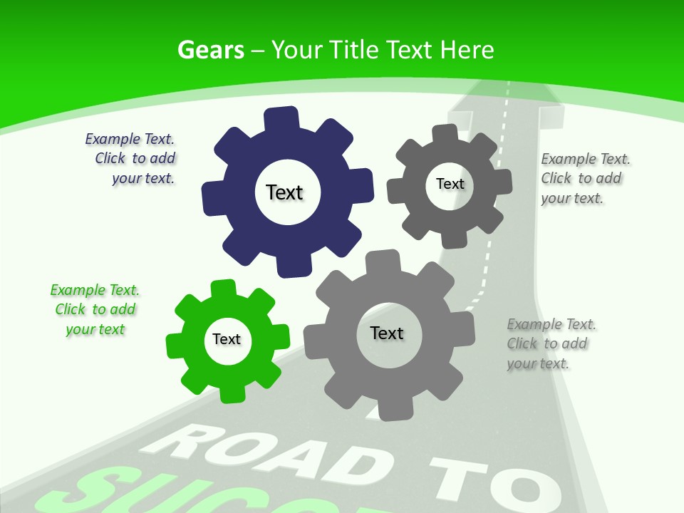 White Old Women PowerPoint Template