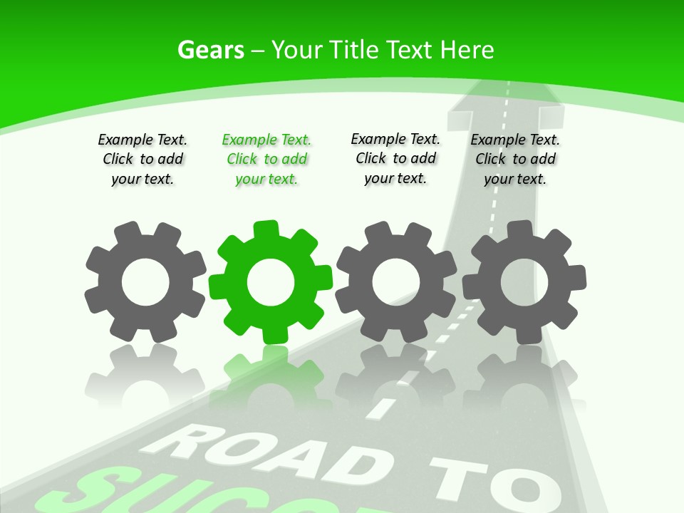 White Old Women PowerPoint Template