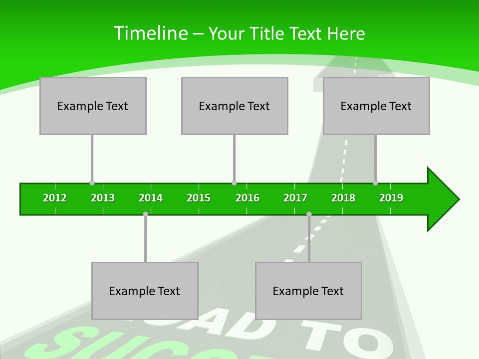 White Old Women PowerPoint Template