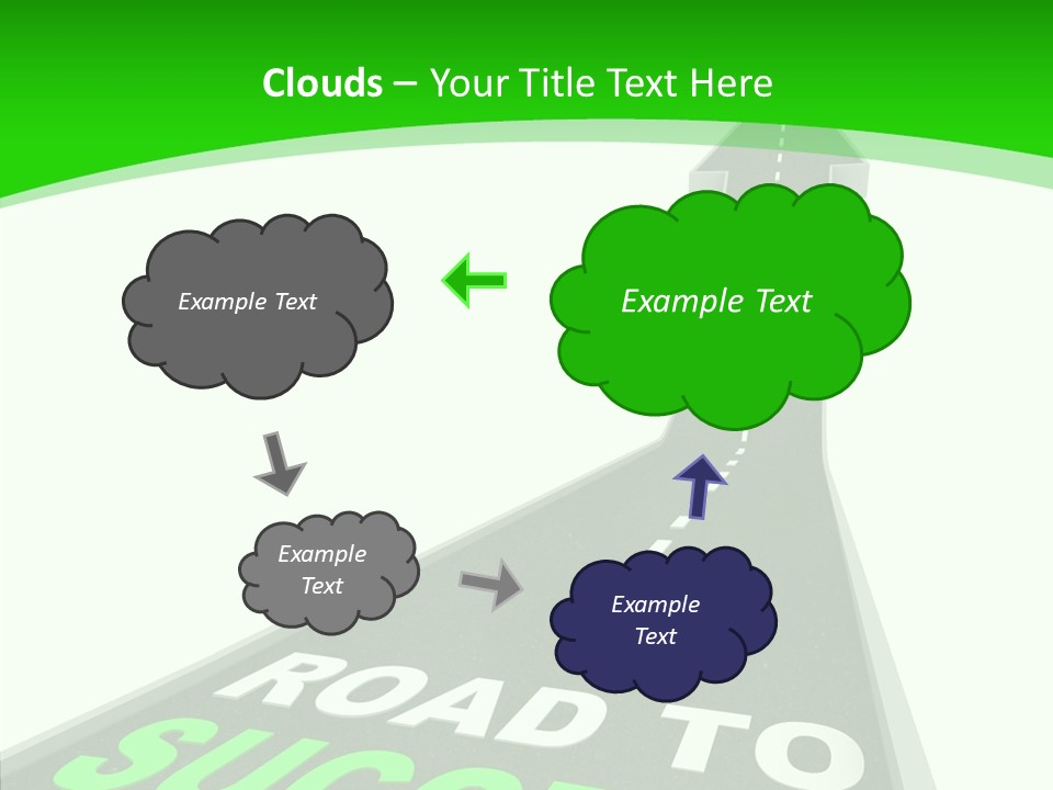 White Old Women PowerPoint Template