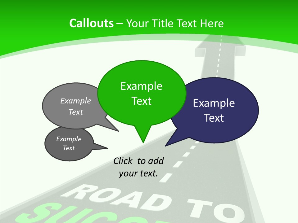 White Old Women PowerPoint Template